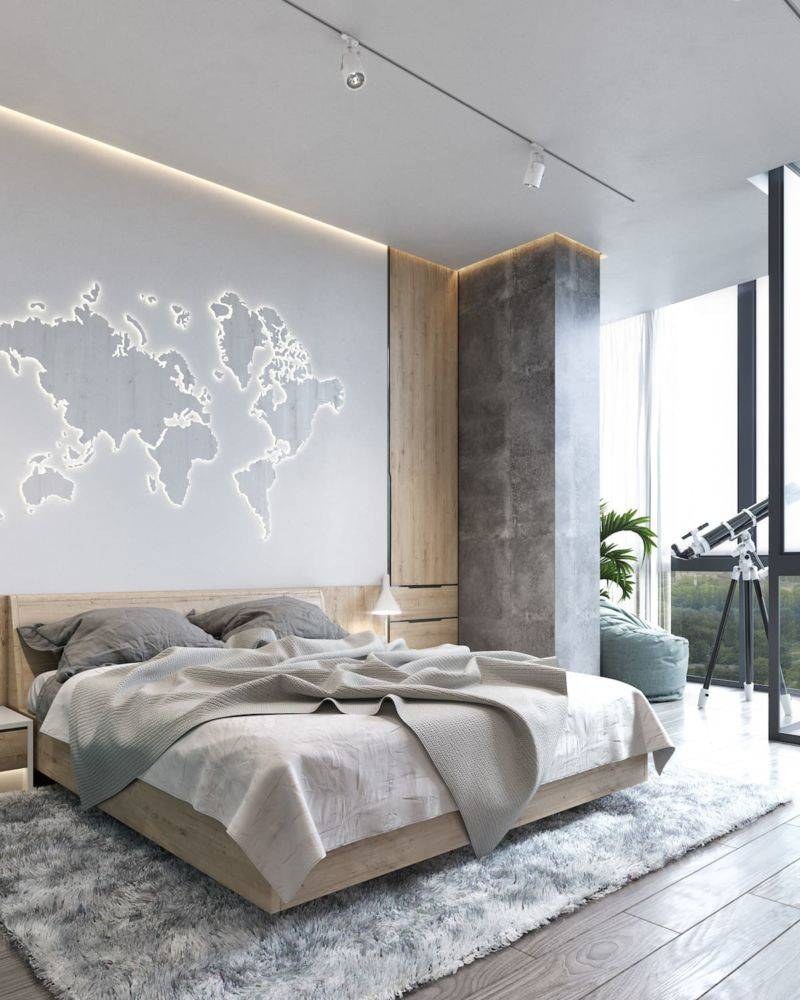 Декор спальни в современном стиле