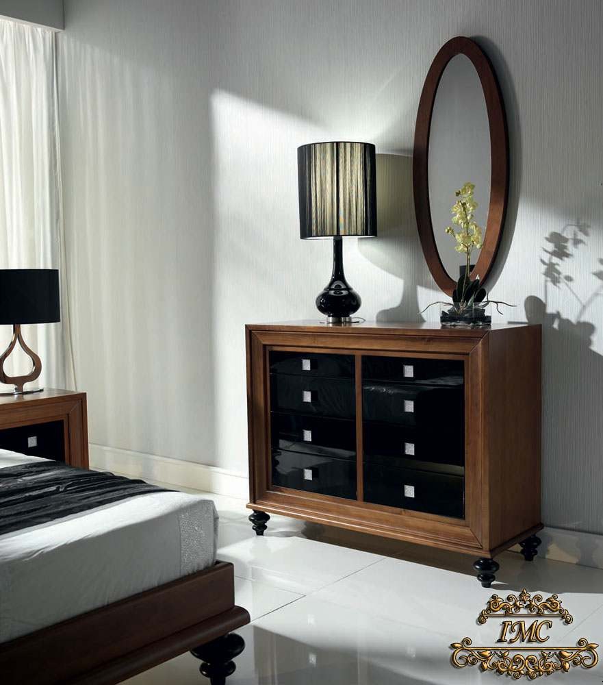 Комод орех арт деко