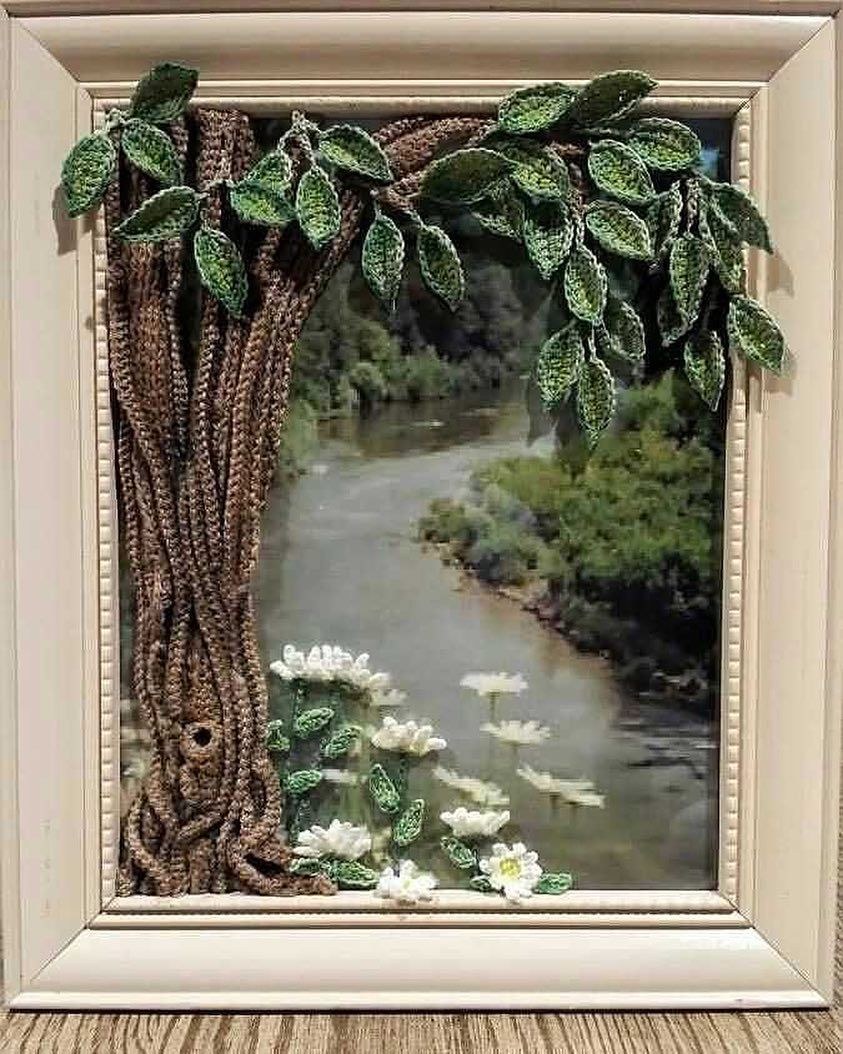 Настенное панно из бисера