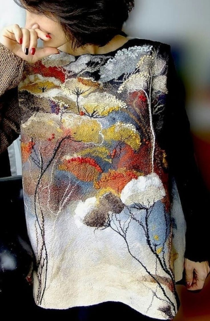 Ольга Гуляева валяние нунофелтинг