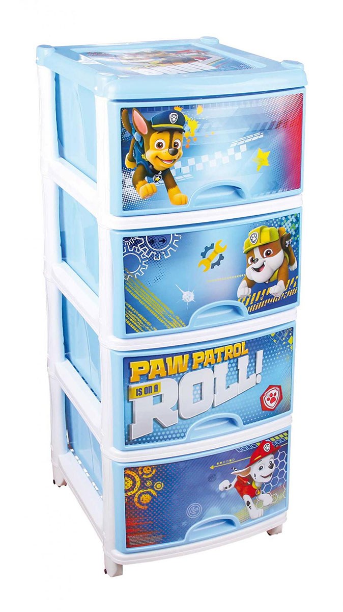 Бельевой комод альтернатива для игрушек 4 секции