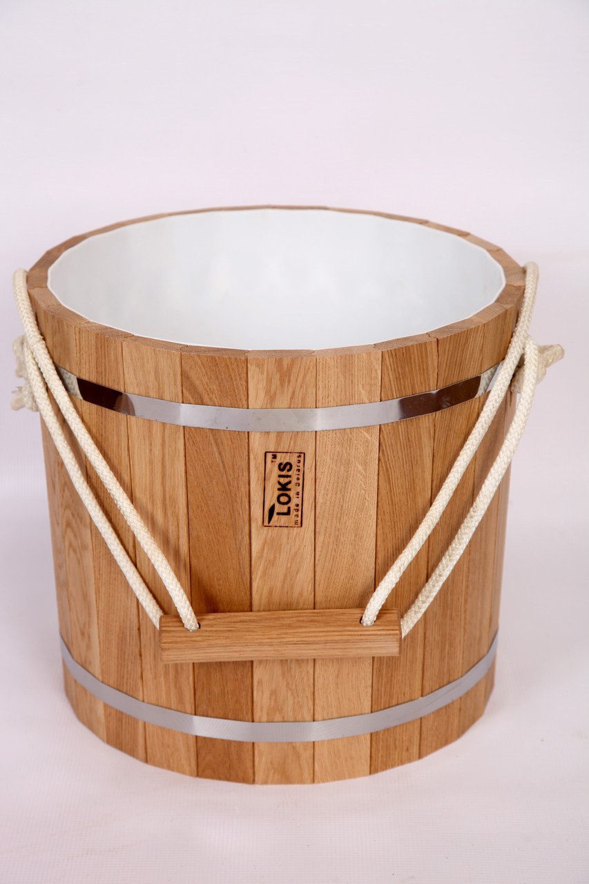 Запарник дуб, нержавейка 23л