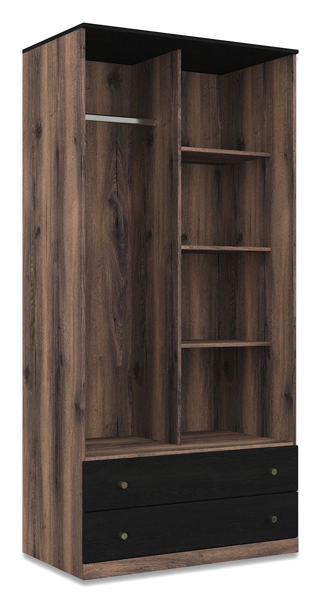 Jagger шкаф 2dg2s цвет дуб монастырский,