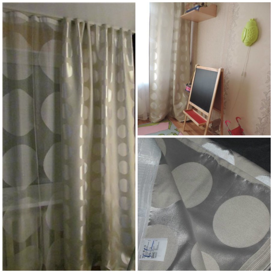 Шторы нинни Трод икеа в интерьере