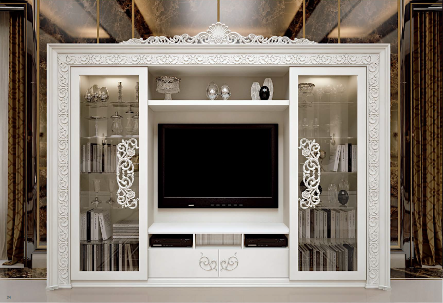 Гостиная стенка Неоклассика Италия