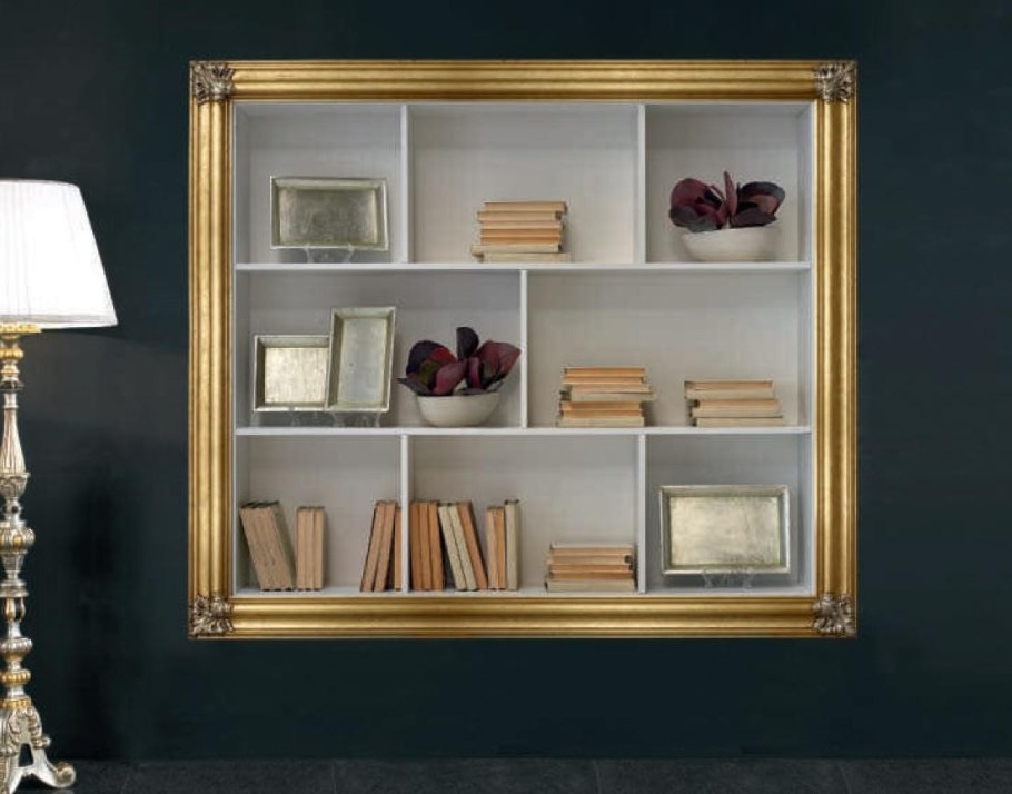 Настенный шкаф в гостиную Италия