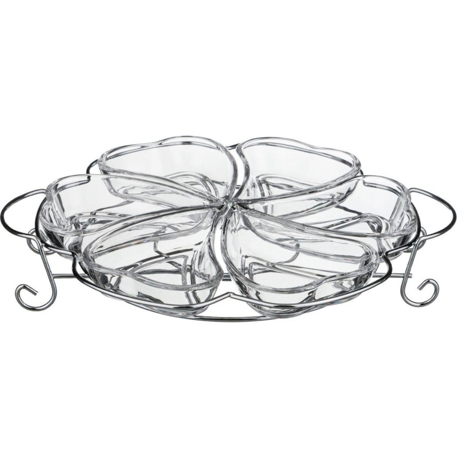 Менажница 4-х секционная "Диаманд"