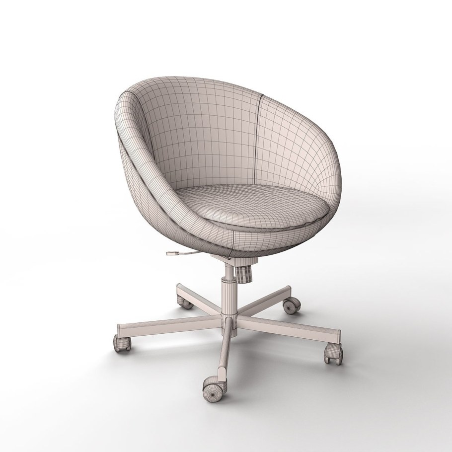 Кресло СКРУВСТА ikea белое