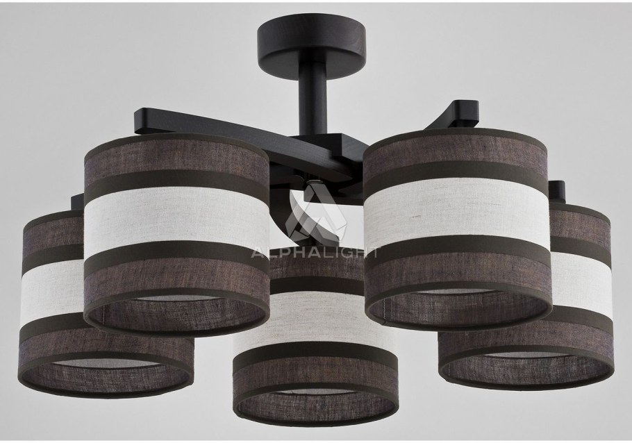 Люстра Гермес венге 5хе27 2495/5