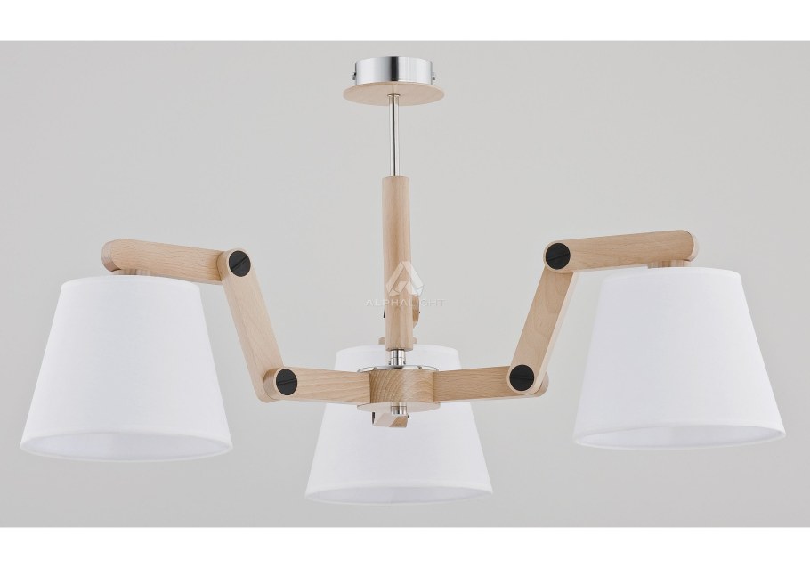 Торшер Alfa joga White 23979