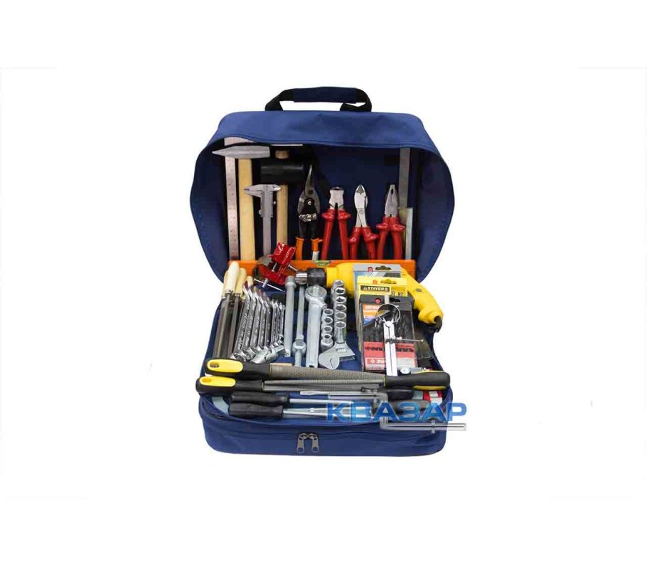 Набор инструмента слесаря-ремонтника СРТО-1 Квазар 57шт
