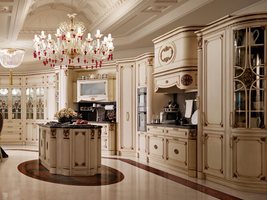 Кухня палаццо Эвита