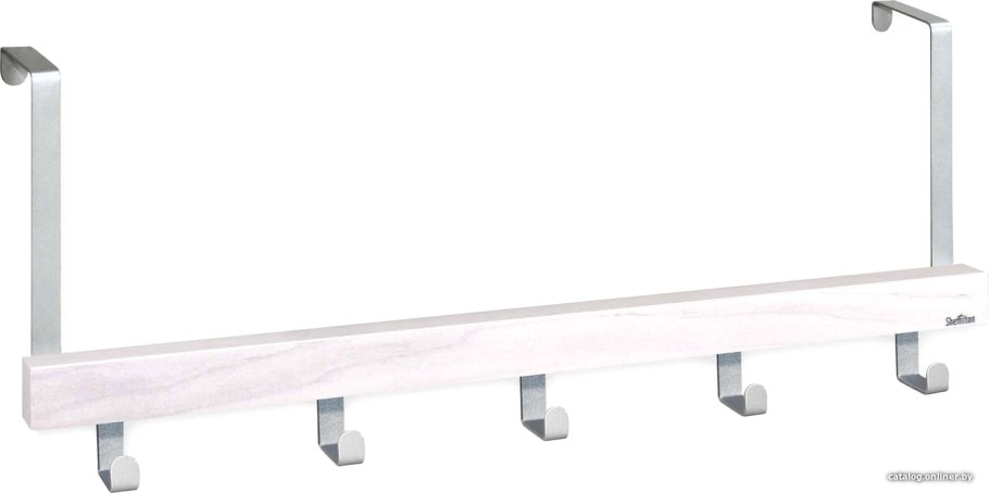 Вешалка надверная Sheffilton Альберо SHT-wh25 дерево венге/алюм.металлик