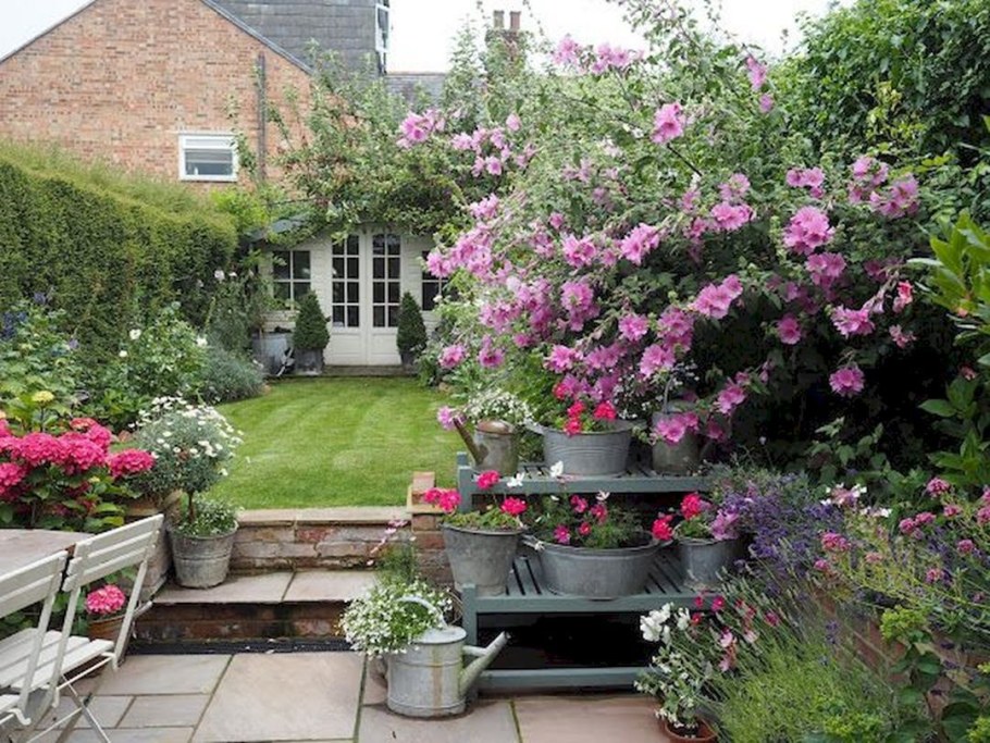 Ландшафт в английском стиле на маленьком участке