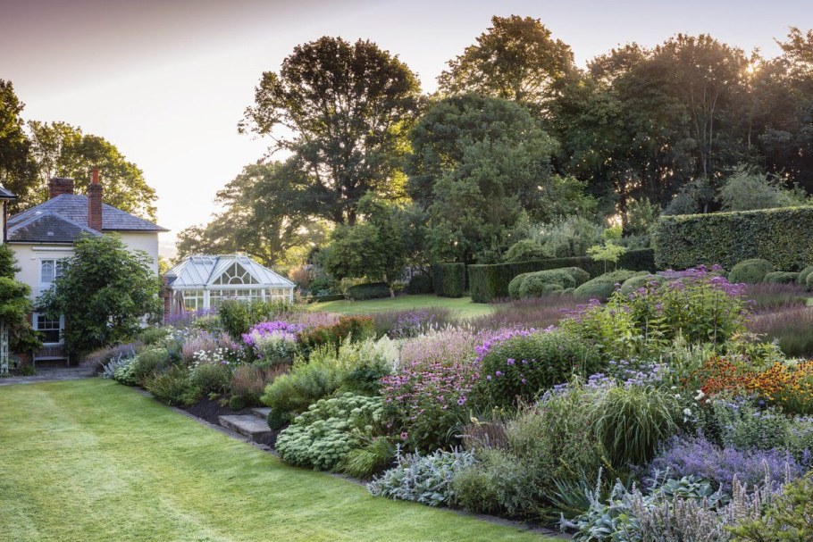 Английский сад с овощей