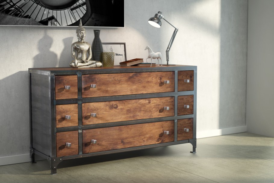 Комод лофт к79