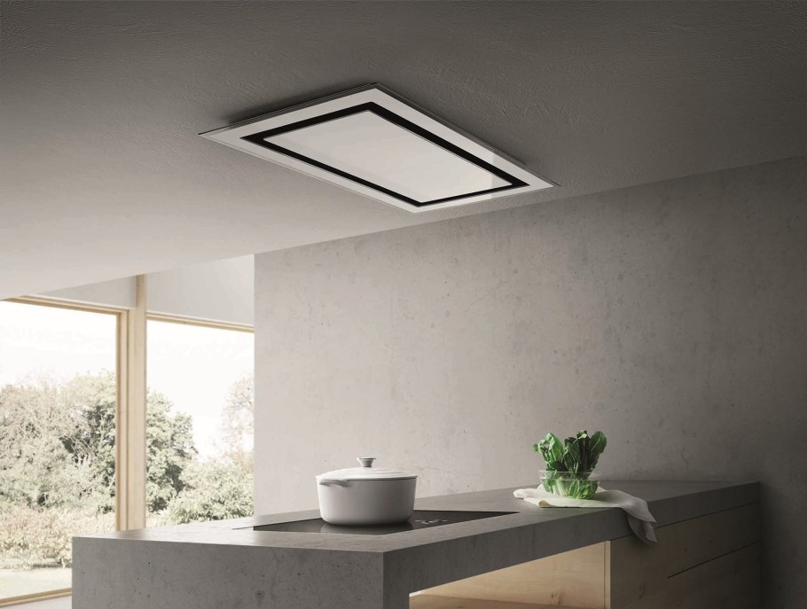 Встраиваемая вытяжка Elica etoile 60x100 AP WH/gl/f