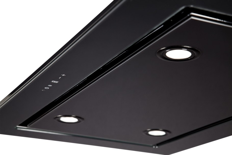 Каминная вытяжка TOFLESZ ok-4 Mini Arena Glass BK