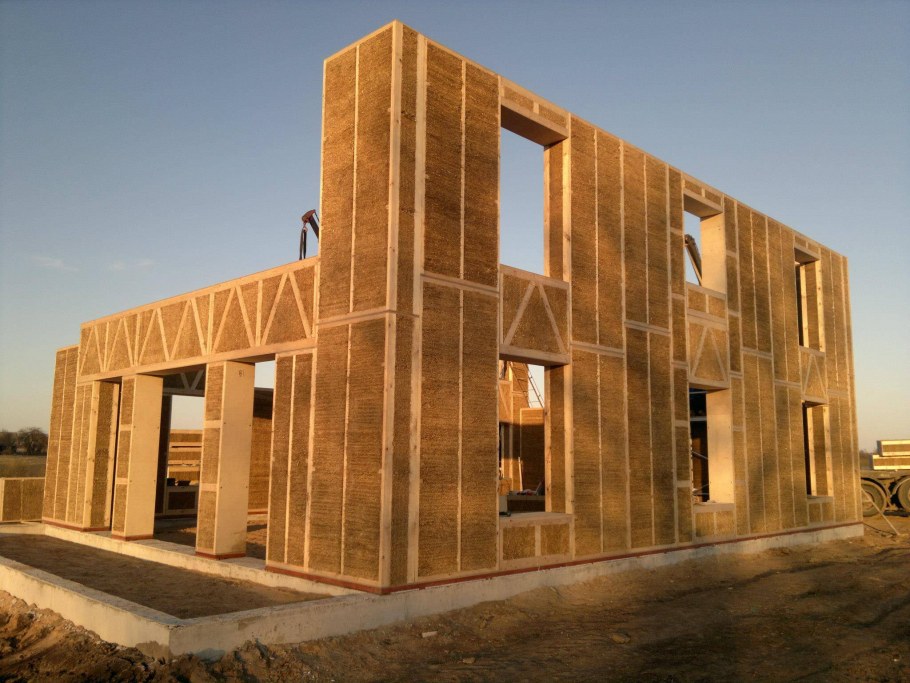 Соломенные панели ЭКОДОМ