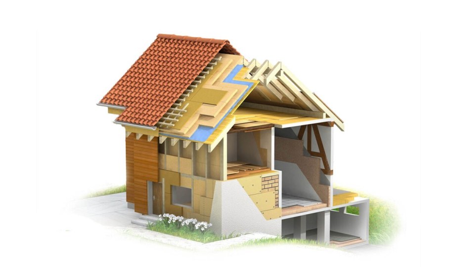 Дом в разрезе