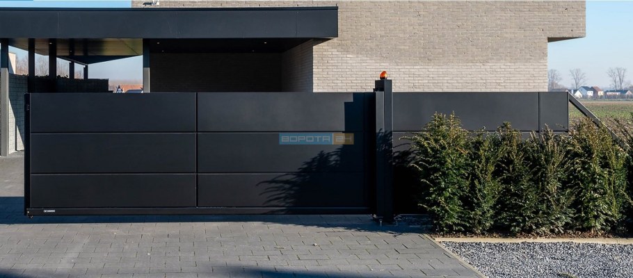 Откатные ворота Wisniowski