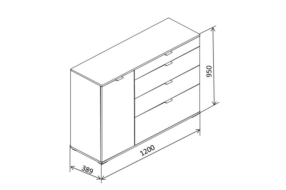 Сборка комода деко 1 хофф