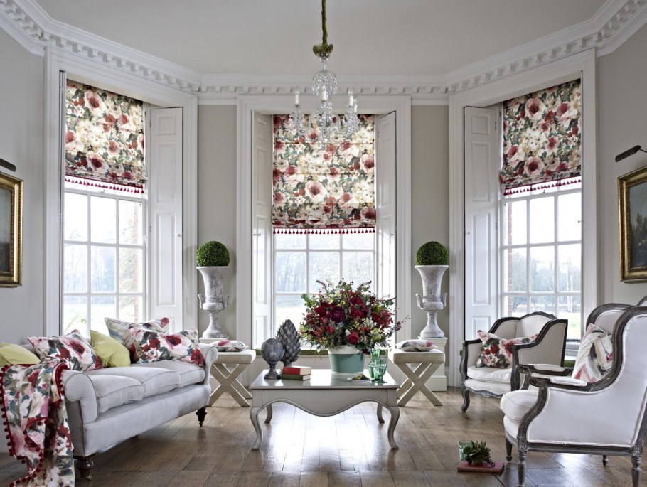 Декор окна без штор