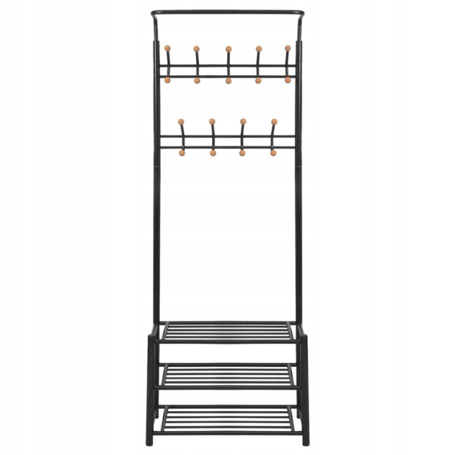 Вешалка с полками для обуви