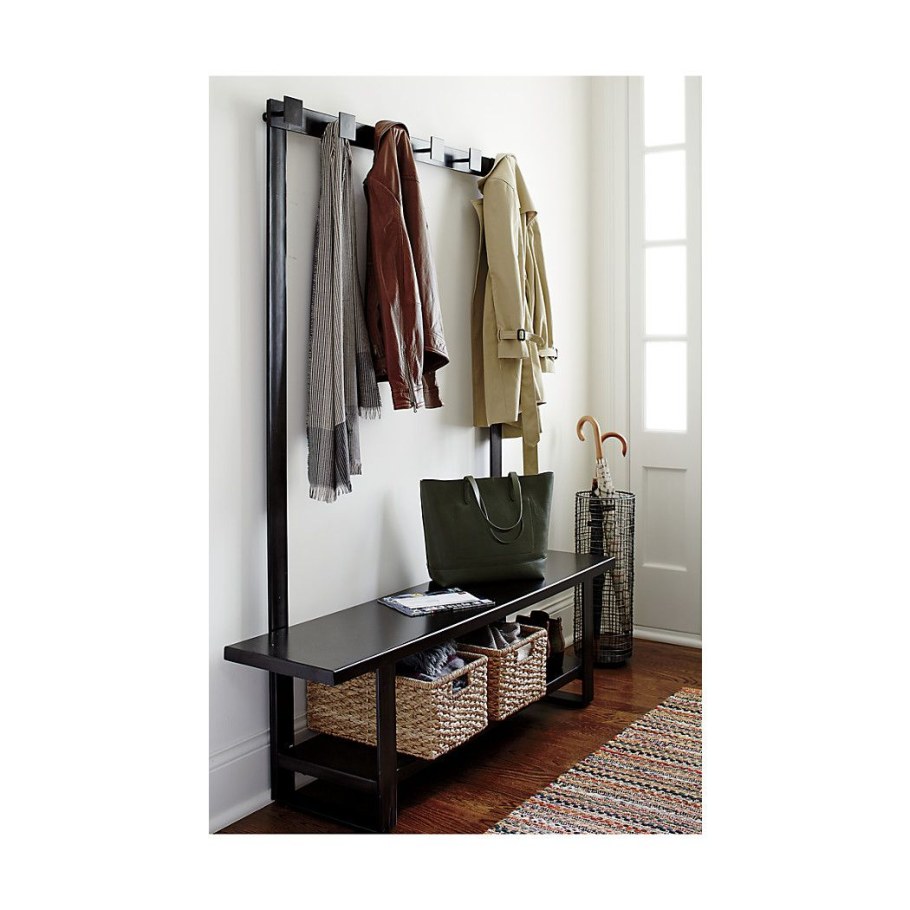 Вешалка со скамьей в прихожую