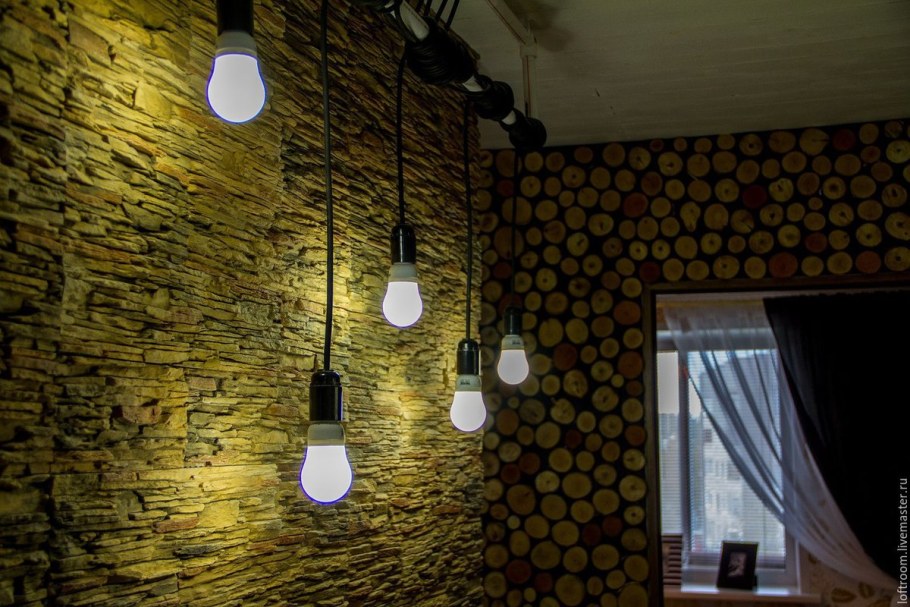 Подсветка в стиле лофт
