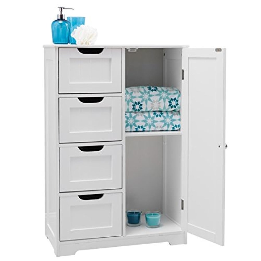 Комод в ванную комнату напольный