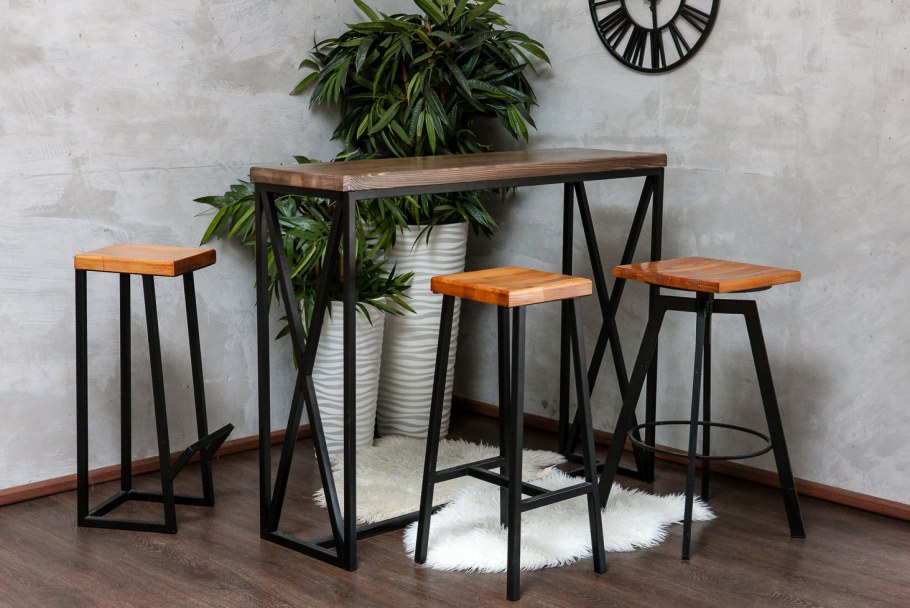 Барные стулья в стиле лофт