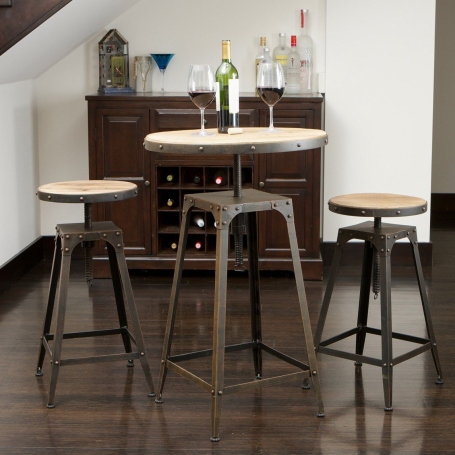 Металлическая барная стойка