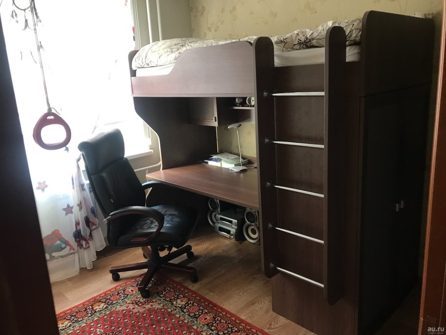 Кровать Герда детская лазурит