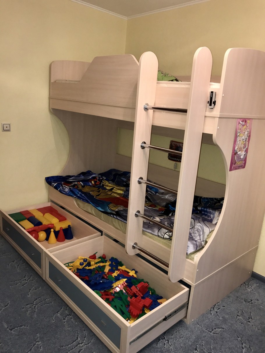 Лазурит мебель детская кровать двухъярусная