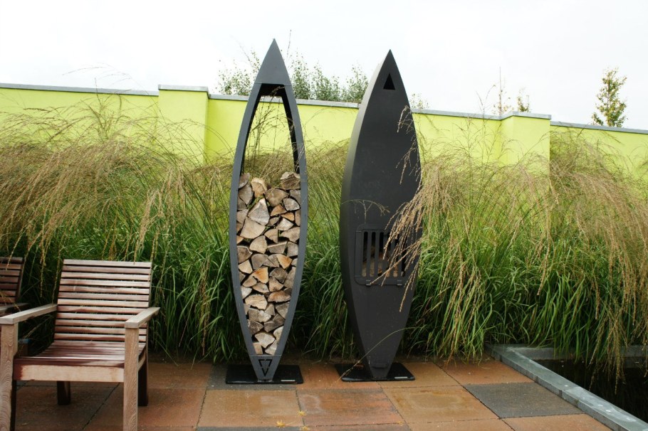 Арт объект в ландшафте