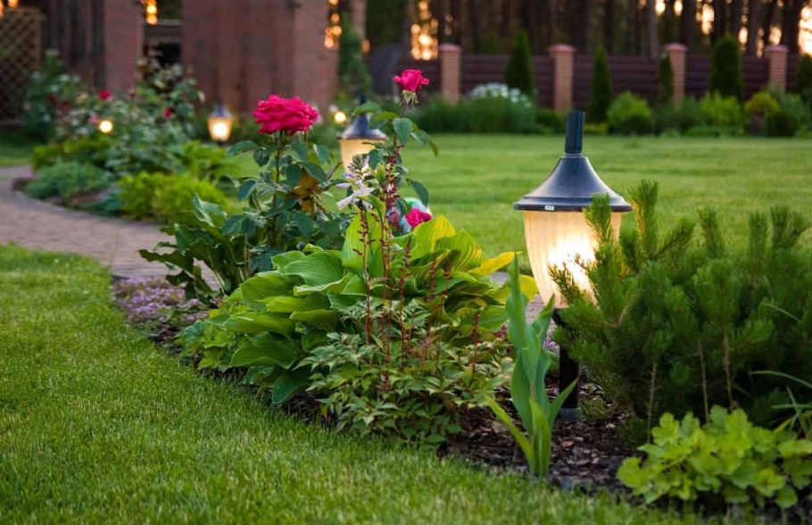 Ландшафт цветника