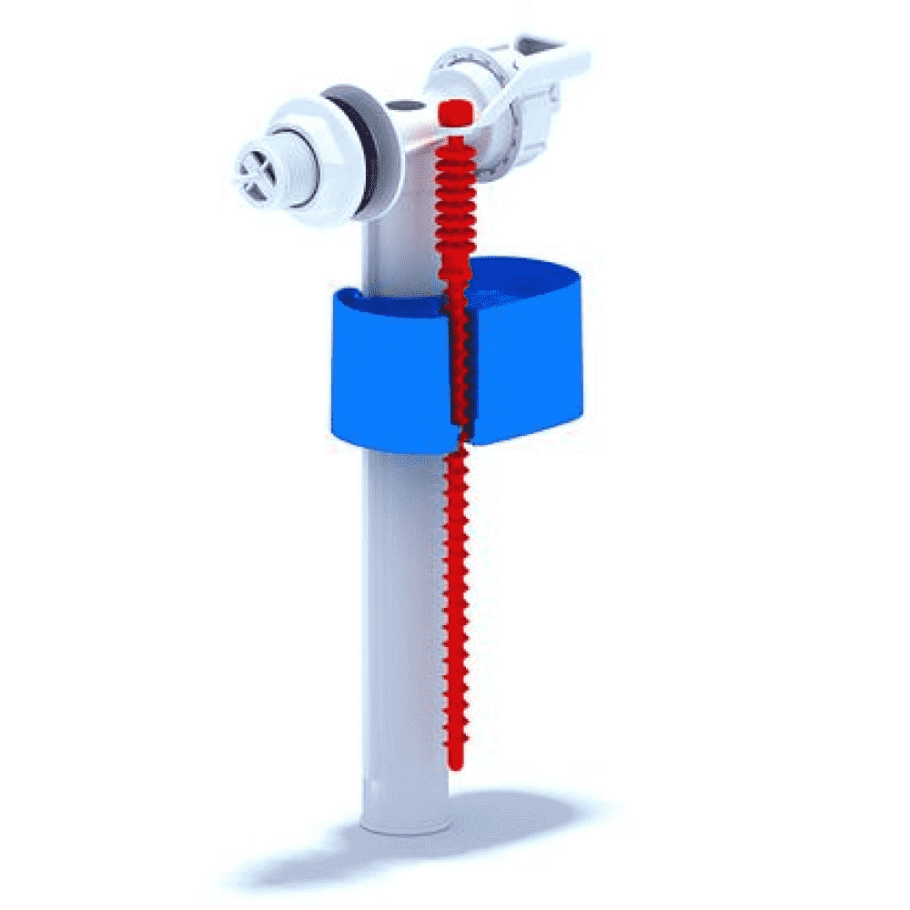 Арматура боковая 1/2 пластик Ани пласт wc5050