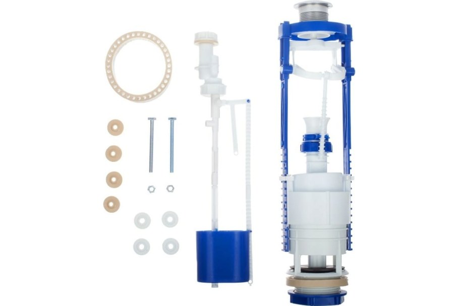 Арматура 2-х уровневая, универсальный клапан, нижняя подводка