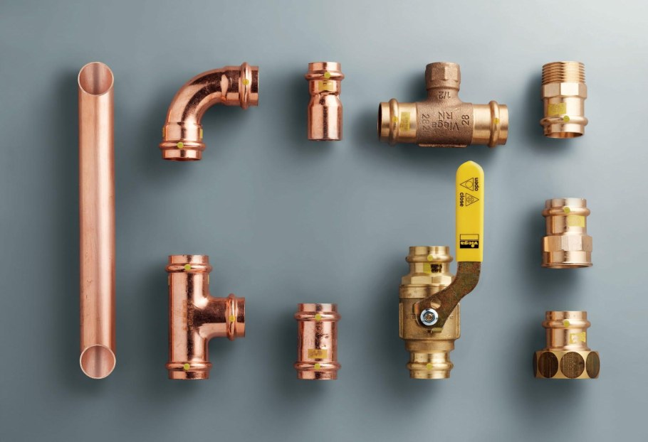 Медный фитинг Viega