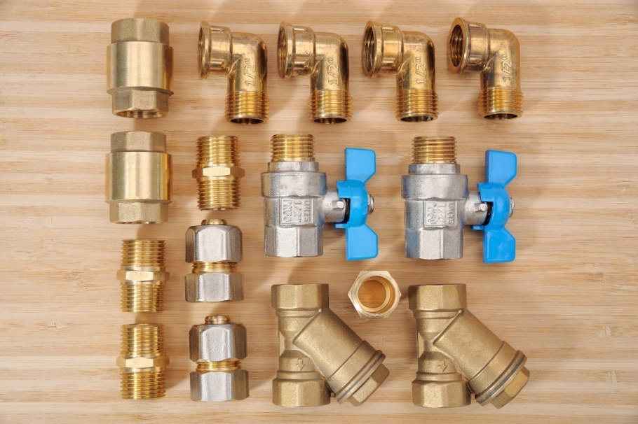 Тройники латунные 1/2 Рехау