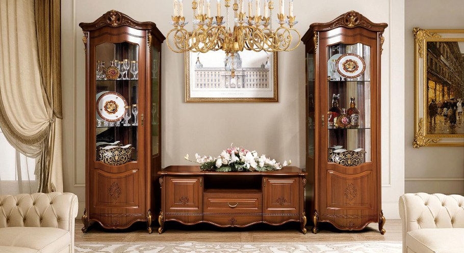 Малая гостиная Элиза орех Слониммебель