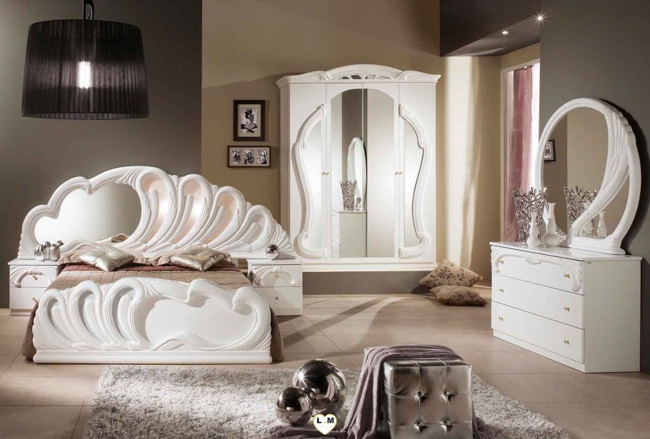 Спальный гарнитур Бьянка 4д