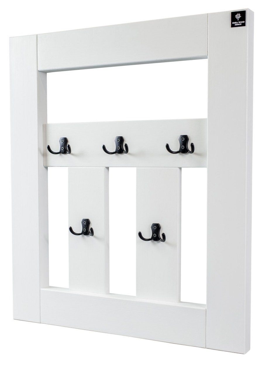 Вешалка настенная ( белый)