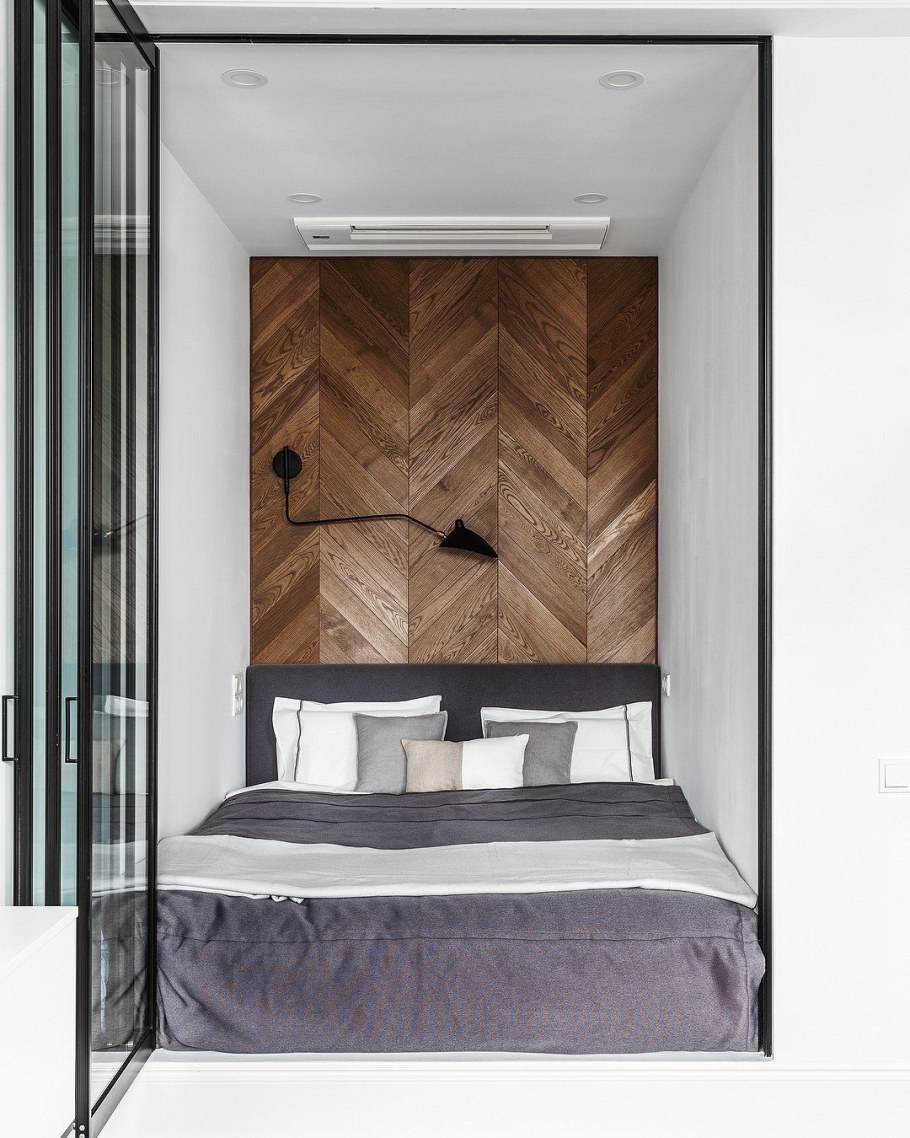 Кровать в нише