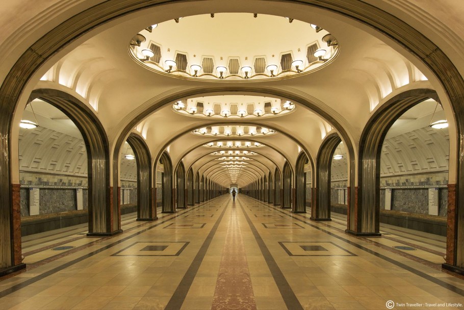 Метро Маяковская панорама