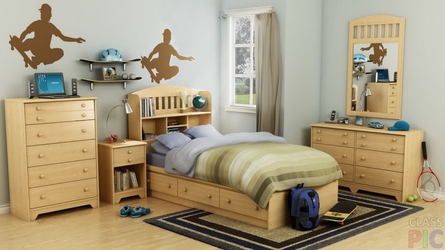 Дизайнерская детская мебель из дерева