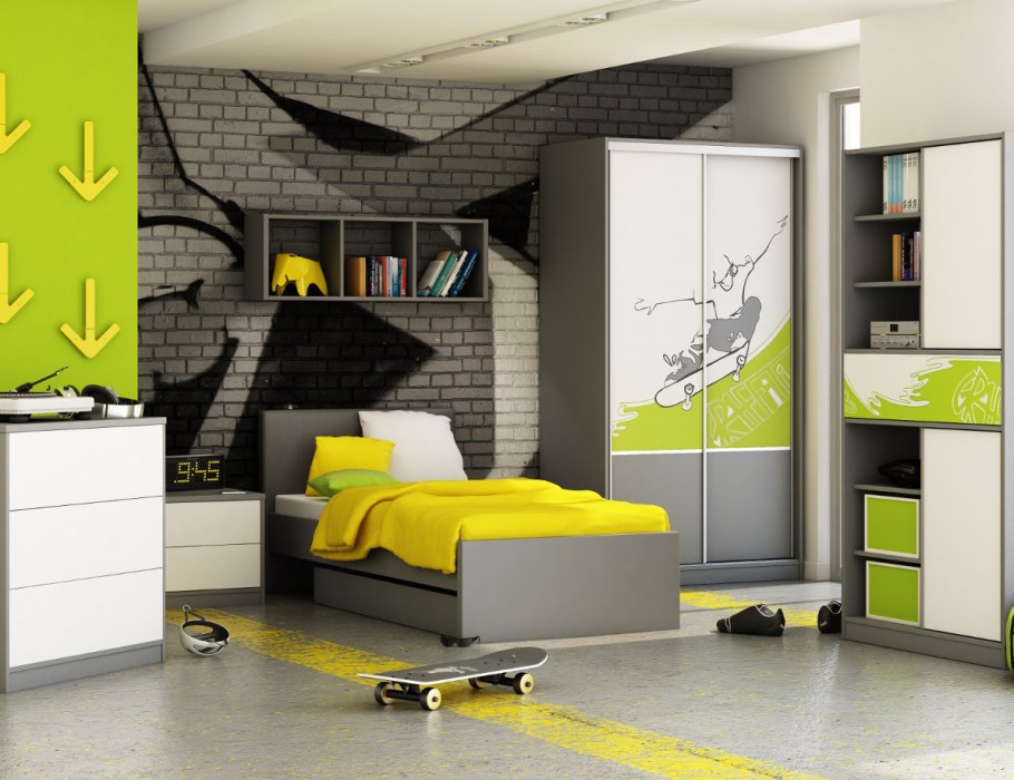 Стильная детская комната для подростка