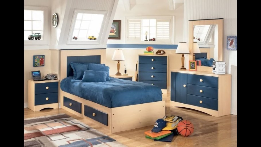 Детская спальня для мальчика