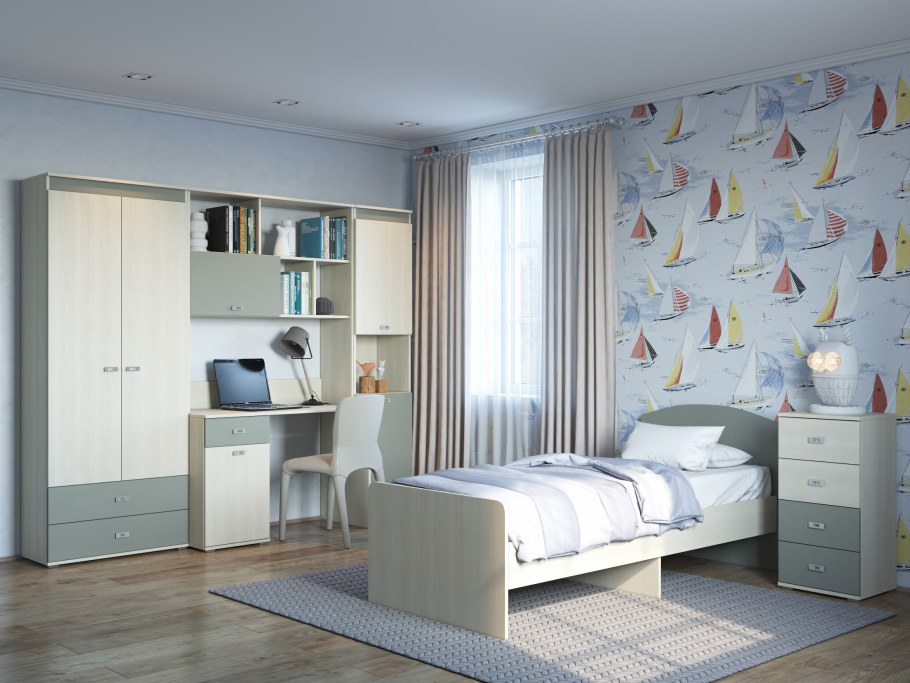 Детская модульная мебель Пьеро